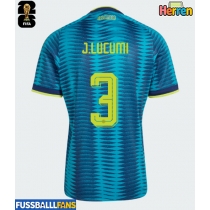 Kolumbien Jhon Lucumi #3 Auswärtstrikot WM 2026 Kurzarm